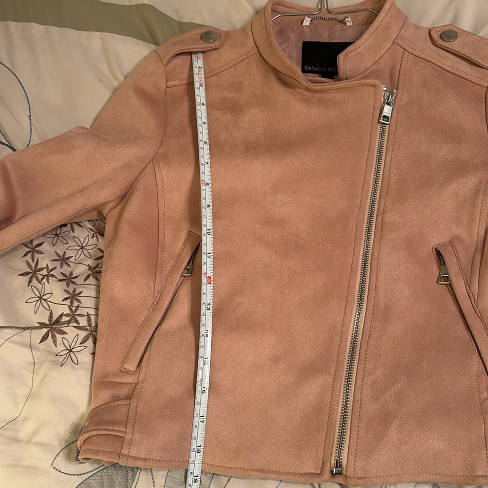 Banana Republic small faux sued jacket size S - Picture 4 of 5